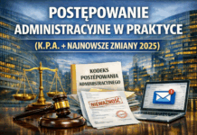 POSTĘPOWANIE ADMINISTRACYJNE W PRAKTYCE (K.P.A. + NAJNOWSZE ZMIANY 2025) 17-04-2026