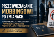 Szkolenie on-line PRZECIWDZIAŁANIE MOBBINGOWI PO ZMIANACH 23-09-2026